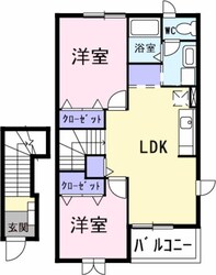 サンパティークミツイの物件間取画像